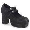 DemoniaCult - GOTHIKA09 Lage schoenen - Zwart Product image